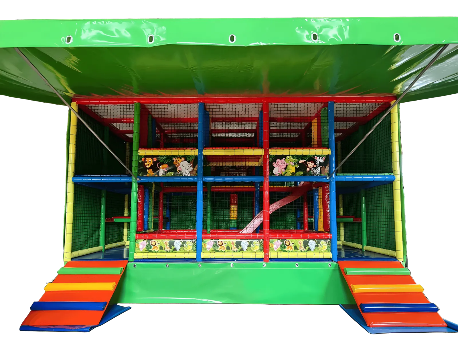Mobilny plac zabaw „Jungla” - zielony