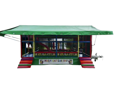 Mobilny plac zabaw z trampolinami „Małpi gaj”