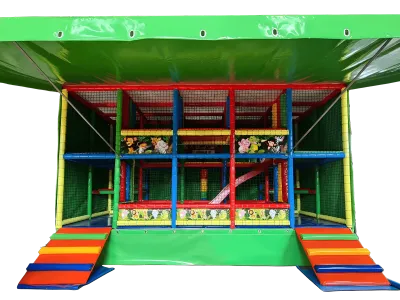 Mobilny plac zabaw „Jungla” - zielony