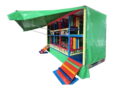 Mobilny plac zabaw „Jungla” - zielony