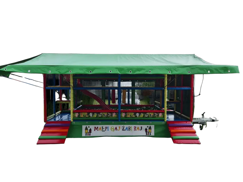 Produkt Mobilny plac zabaw z trampolinami „Małpi gaj” Zdjęcie